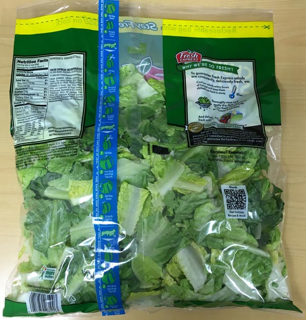 Fresh Express Announces Precautionary Recall of a Limited Quantity of Chopped Romaine Salad Due to Undeclared Allergens